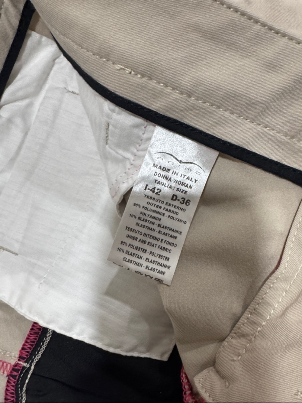 Animo Beige Breeches - Picture 3 of 5